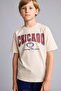Printed T-Shirt Regular Fit Sweatpants 2-Piece Set Boys H5567A826Au - 3