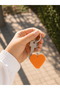 Silver Color Chain Heart Whistle Keychain / Bag Ornament - Made from Bioplastic That Is Soluble in Nature. - 2