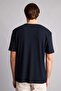 Slim Fit Short Sleeve Navy Blue T-Shirt I3004Ax26Sp - 5