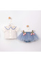 Tulip Embroidered Baby Girl Set - 4