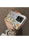 Poco X7 Pro Compatible Silicone Edge Hard Back Case Couple Phone Case with Floral Pattern - 4