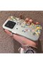 Mi 15 5g Compatible Silicone Edge Hard Back Case Couple Phone Case with Floral Pattern - 2
