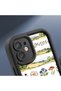 Silicone Couple Phone Case for Redmi 15 5g Compatible Black Flowered Pattern Camera Protective Case - 5
