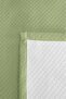 Green Minimalist Young Room Single Pique Set - Pastel Quilted 160X220 cm Summer Bedspread - 7