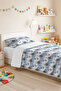 Mavi Marine Young Room Single Pique Set - White Brown 160X220 cm Quilted Bedspread - 5