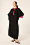 Embroidered Oversize Viscose Dress - 3