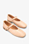 Giela Women's Genuine Leather Ballerinas - Nude - 2