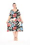 Women's Large Size Licra Dress - 4