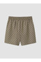 Vizyon New Season Short Length Patterned Men's Swim Shorts - 2