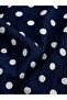 Girl's Wrinkled Fabric Summer Polka Dot Shorts with Pockets - 6