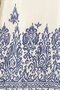 Women 2 Pcs 3/4 Sleeve Allover Print Blouse And Palazzo Pants Set, Multicolor - 2