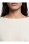 Lcw Vision Ecru Boat Neck Women's Knitwear Sweater - 3