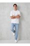 Cotton Basic Flexible Crew Neck T-Shirt - 4