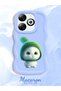 Infinix Smart 8 Pro Compatible Case Camera Protector Blue Silicone Couple Phone Case Cute Pattern - 2