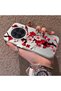 Tecno Camon 40 Premier 5g Compatible Silicone Edge Hard Back Case Couple Phone Case with Floral Pattern - 2