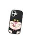 iPhone 17 Compatible Case Camera Protector Black Silicone Couple Phone Case Cute Patterned - 3