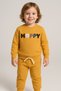 Baby&Child 100% Cotton Happy Embroidered 2-Piece Top and Bottom Set