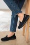 Black Mesh Anti-Sweat Orthopedic Lightweight Women's Umre Sports Shoes
