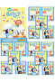 Licensed Bluey Panini Funny Yummy Sticker Album + 15 Packs (75 Stickers)