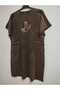 Superior Quality, 95% Cotton, 5% Lycra, Stonewashed, Thin, Cotton Tencel Fabric, Does Not Show Underwear, Stylish Dress with 2 Pockets - 4