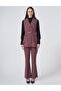 Buckle Detailed Double Suit Cocoa Powder - 2