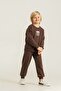 Boy's Los Angeles Brown Tracksuit Set Rp3879-C-V2 - 7