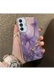 Samsung Galaxy M15 Compatible Silicone Edge Hard Back Case Couple Phone Case Butterfly Pattern - 3
