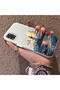 Samsung Galaxy A31 Compatible Silicone Edge Hard Back Case Couple Phone Case Tower Pattern - 2