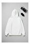 Men's Hooded Printed Relaxed Fit Sweatshirt - 2