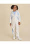 Girls White And Blue Track Pants - 2