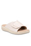 Kaylo-G Women's Leather Slippers Beige - 4