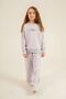 Girl's Printed Purple Long Sleeve Tracksuit Set Us2731-C-V2 - 2