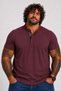 Men's Large Size Single Jersey Polo T-Shirt with Judge Collar 26400 Murdum