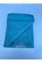 100% Cotton Turquoise Color Double Waffle Pike 200 X 235 cm - 3