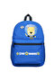 - Kids Backpack - Lion - Blue - 16-Inch/41cm