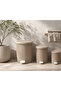 3-Piece Pedal Trash Can Set Luxury Bathroom Kitchen Trash Can with Inner Bucket 20L + 13L + 8L