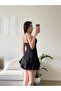 Women's Rope Strap Flounce Mini Dress - 4