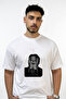 Asap Rocky_2 Design Printed Oversize White T-Shirt