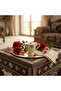 Porcelain Cup & Saucer Set Green – 6 Pcs | 125 ml - 5
