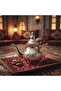 Afco Silver Stainless Steel Arabic Teapot with Decorative Legs | Ornate Engraved Design | 600 ml - 2