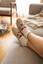 Women's Patterned 6-Piece Bootie Socks Set – 3 Teddy Bear Patterns + 3 Cute Teddy Bear Face Patterns – Cotton for Daily Use - 5