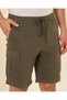 Men Olive Cargo Shorts - 4