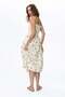 Smocked-bodice bandeau dress - 3