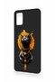 Samsung A51 Compatible Egyptian Cat God Patterned Silicone Case - 4