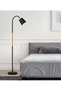 Floor Lamps Nordic Modern Elegant Lamp Pleated Cloth Cover Standing Light With E27 12W Blub for Bedroom Living Room Office - 5