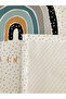 Rainbow Pattern Polka Dot Baby and Kids Printed Single Pique Set 160X230 - 3