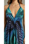 Bolivia Women's Halter Neck Backless Modal Maxi Dress - 4