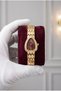 Serpenti Women's Steel Watch Gold Color Burgundy Dial Vintage Old Money Elegant Luxury Women's Wristwatch 2026