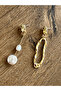 Asymmetrical Design Metal Style Earrings