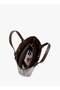 Textured Tote Bag With Adjustable Strap - 7